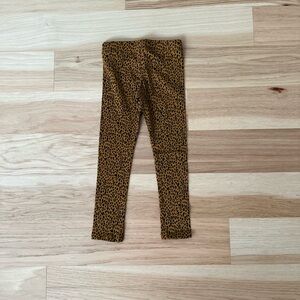 New Leopard Print Kids Leggings Size 4-5